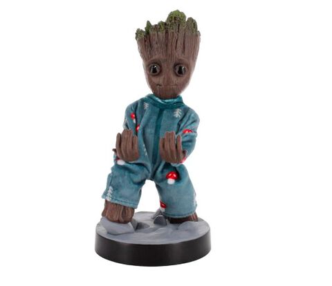 Figurine Support - Marvel - Guardians Of The Galaxy - Groot In Pjamas
